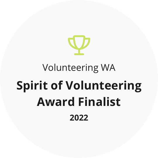 Spirit of Volunteering Award Finalist 2022